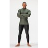DEVOPS 3 Pack Men's Athletic Turtle Neck Long Sleeve Compression