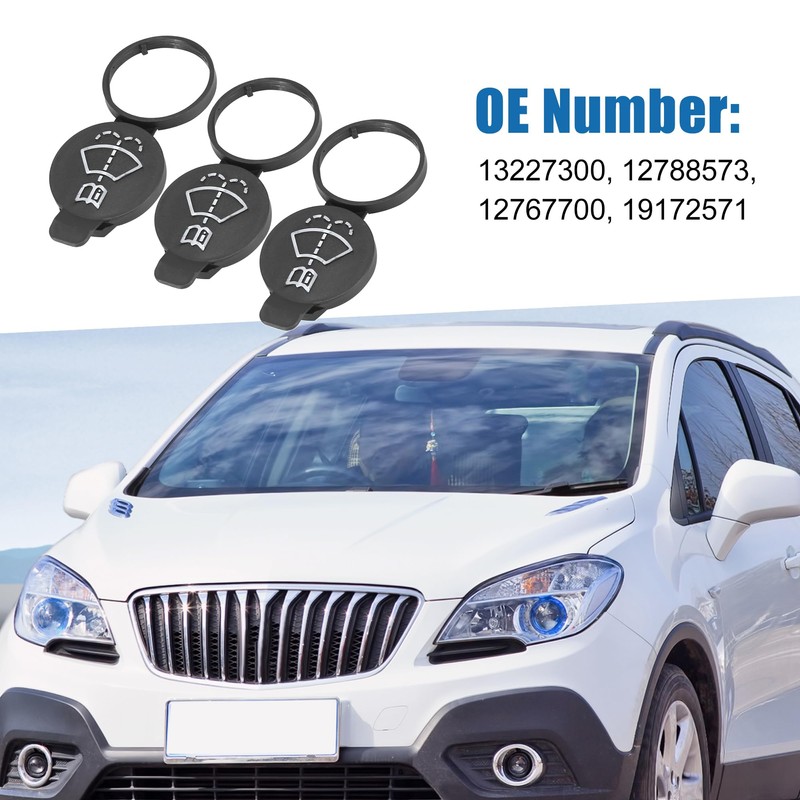 A ABSOPRO Windshield Wiper Washer Fluid Reservoir Tank Bottle Cap