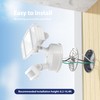 Onforu 65W LED Flood Light Motion Sensor Outdoor, 6500lm LED