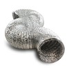 HVAC Premium 10" Inch Aluminum Hose Flexible Air Duct Pipe