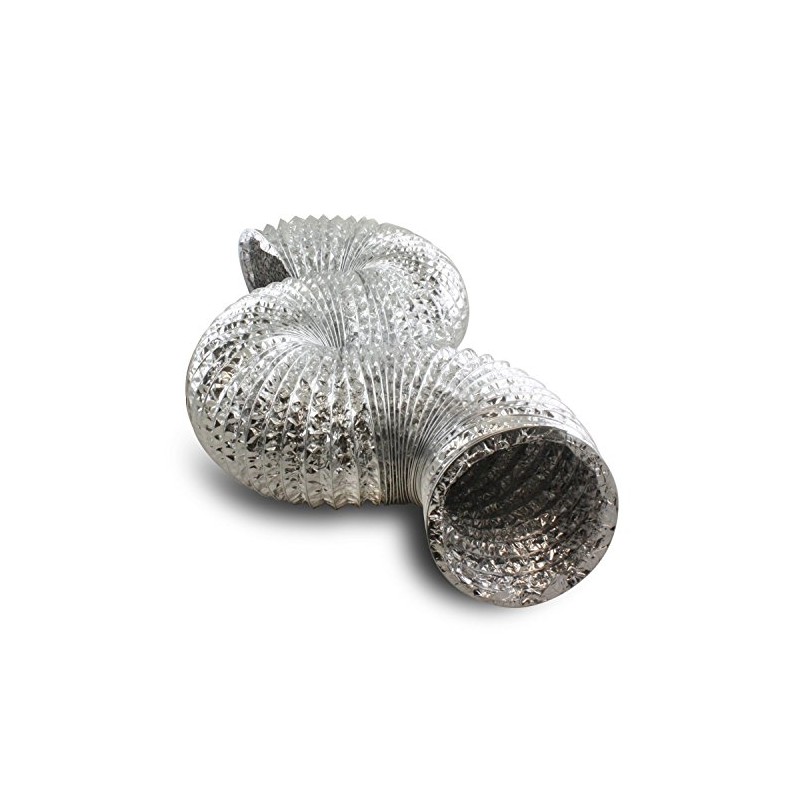 HVAC Premium 10" Inch Aluminum Hose Flexible Air Duct Pipe