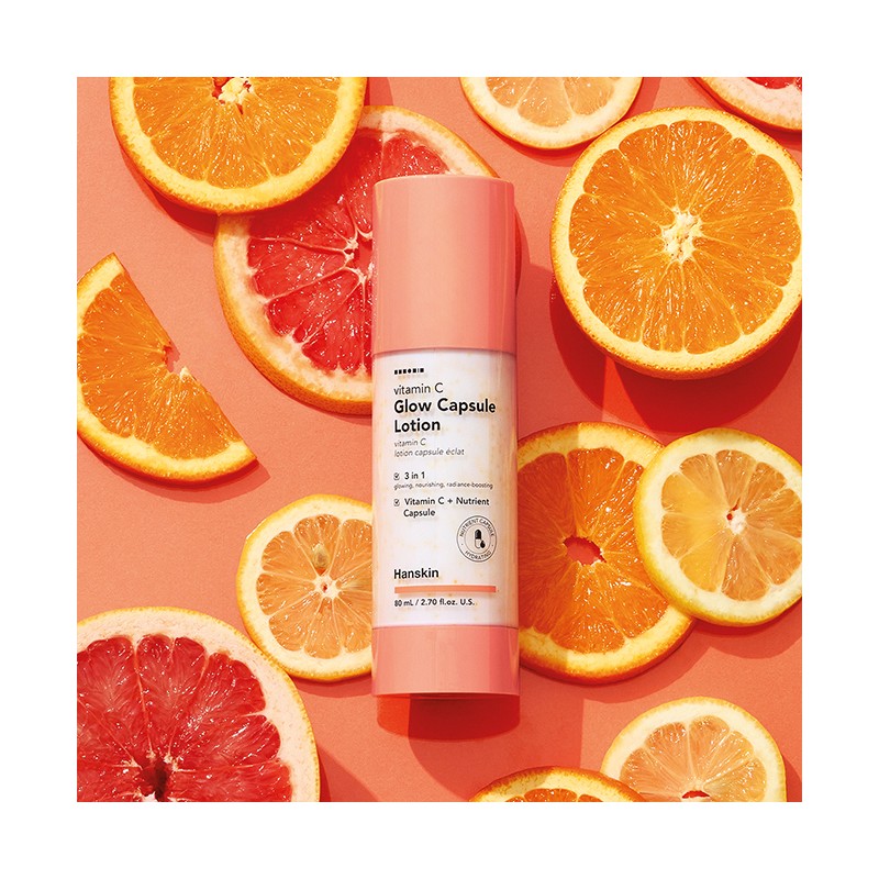Hanskin [Hanskin] Vitamin C Glow Capsule Lotion 80ml / [한스킨]