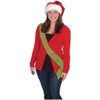 Beistle Santa's Helper Satin Sash