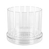 Orchitop Scoop M-Set Orchid Pot with Saucer for All Orchids