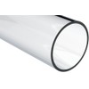 Acrylic Extruded Rigid Round Tube, Clear, 4-1/2" ID x 5"