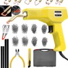 Plastic Welder,2 in 1 Plastic Welding Repair Kit with 1000pcs