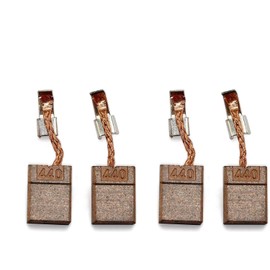 4 PCS CB440 Carbon Motor Brushes Compatible for CB-440 / CB-448 / CB-436 / 195021-6 / 194427-5 /194159-4, Replacement Part for Electric Tools