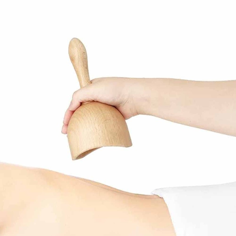 Wood Cupping Therapy Massage Tools Cup,Lymphatic Drainage Massager Tools for