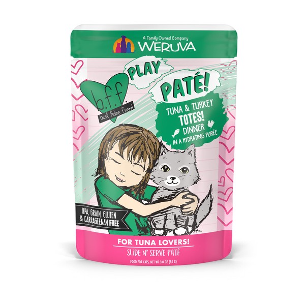 Weruva B.F.F. PLAY - Best Feline Friend Paté Lovers, Aw