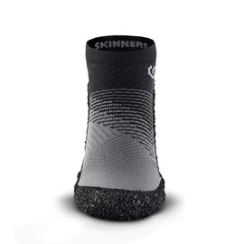 Skinners 2.0 | Unisex Minimalist Barefoot Shoes for Men and Women | Minimalist Barefoot Socks/Shoes for Men and Women, stone, Medium Weit