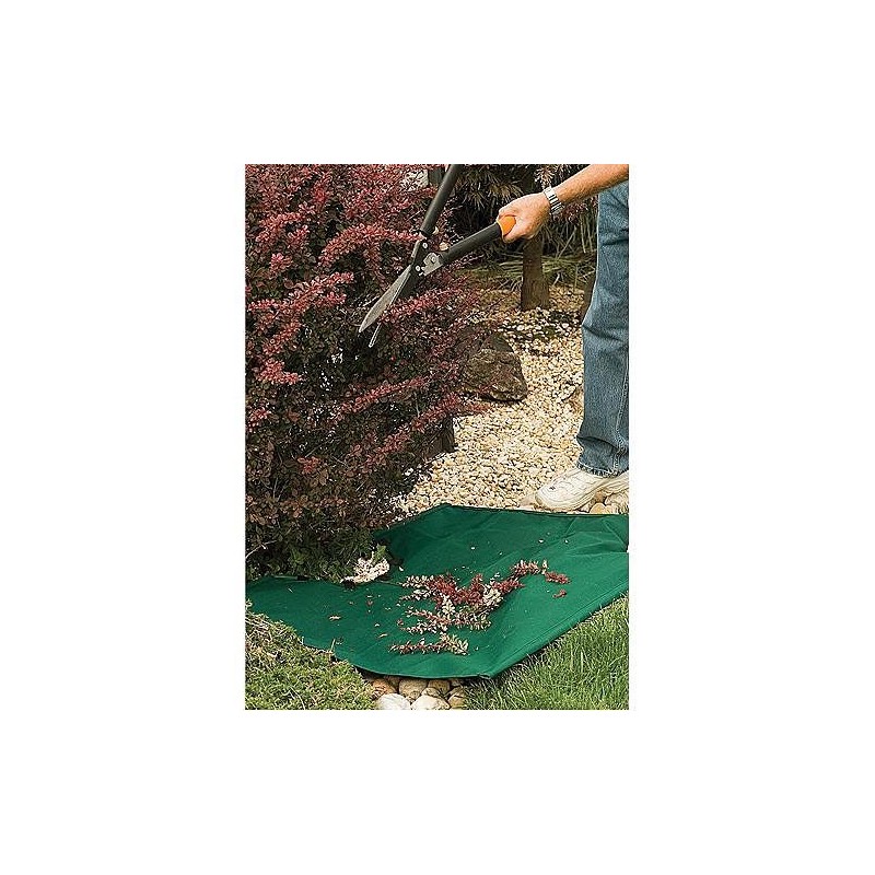 Trim Bib Tarp for Hedge and Shrub Trimming, 3 x