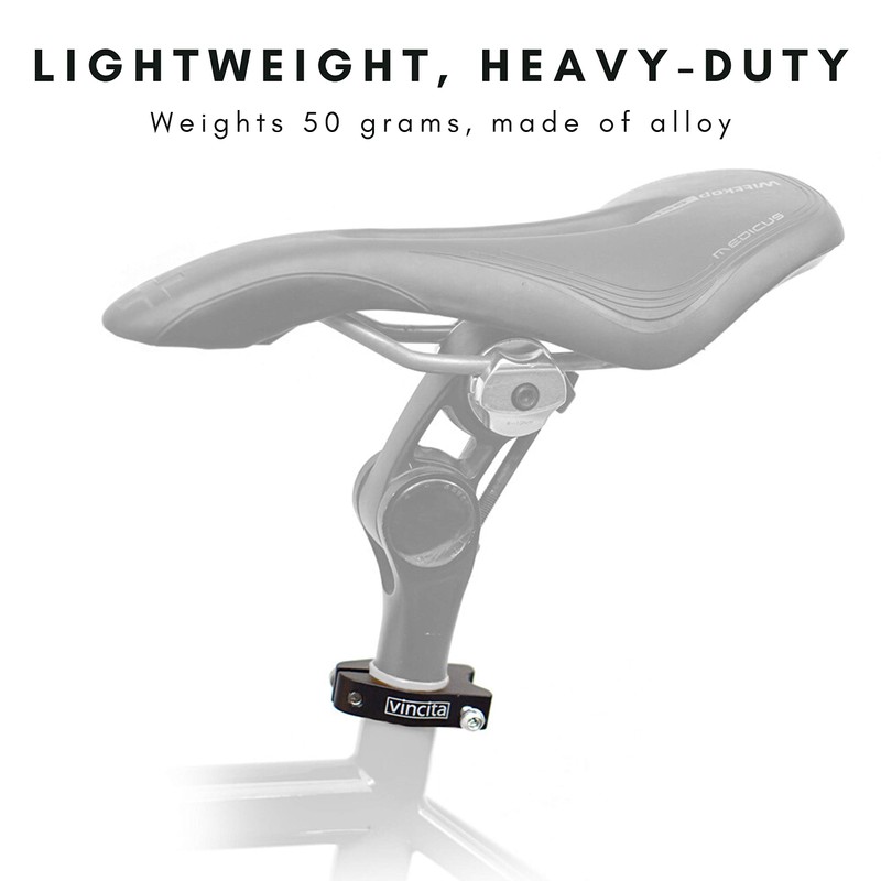 Vincita Rack Mount Seatpost Clamp - for Bike Without Rear
