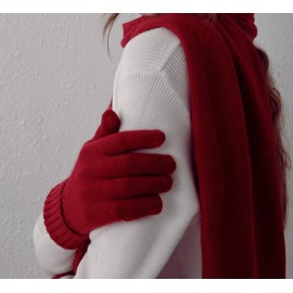 WaySoft 100% Pure Cashmere Gloves for Women with Elegant Gift Box - Luxurious Soft Winter Warmth - Perfect Fashion Accessory