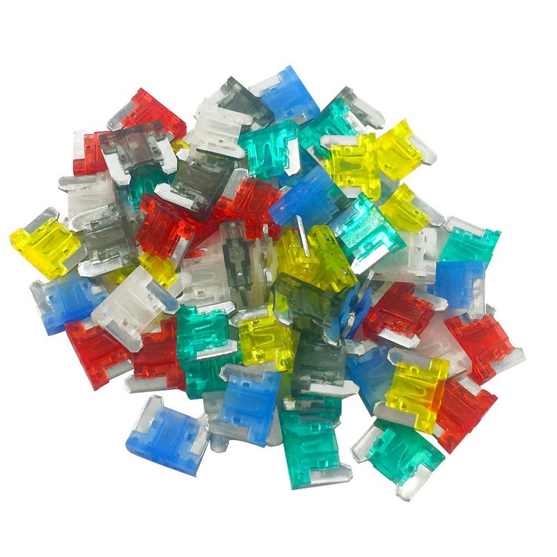 (60 Pcs) MCIGICM Low Profile Mini Fuse, 7A 10A 15A