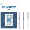 5 needles Schmetz thickness 90-110 jeans