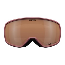 Giro Balance II Ski Goggles - Snowboard Goggles for Men, Women and Youth - Dusty Rose All Access Strap with Vivid Copper Lens