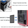 Ronyaoko 140mm Dust Filter, PC Case Magnetic Dust Mesh Filter,