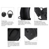 Electronic Shooting Earmuffs ABS Hearing Protective Noise Reduction Headphone for