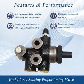 XQSMWF Brake Load Sensing Proportioning Valve Fit For Toyota Tundra Valve 2000 2001 2002 2003 2004 2005 2006 V6 3.4L 4.0L V8 4.7L replace GT7610-826 GT7610-802 47910-34060 47910-36060 47910-34070