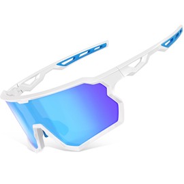 suoso Sports Sunglasses for Youth: UV400 Protection Sun Glasses for men Womens Wrap Around Goggles for Baseball Cycling