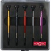KD89 Horotec MSA01.020 (01.020-D) Set of Precision Screwdrivers in Aluminium