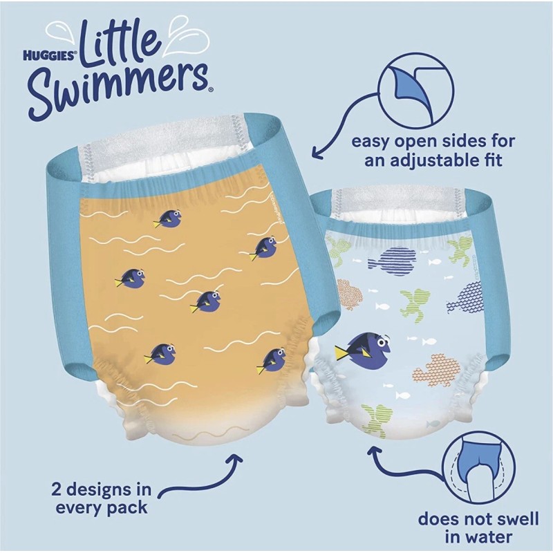 Huggies Little Swimmers Finding Nemo Swim Diapers Pant SZ 5-6