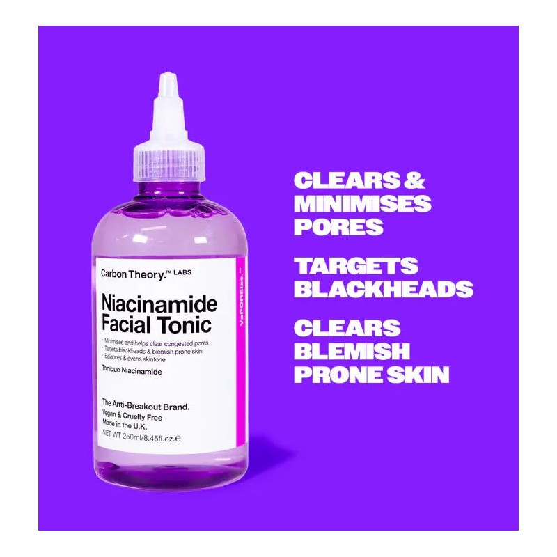 Carbon Theory VaPOREize Niacinamide Facial Tonic