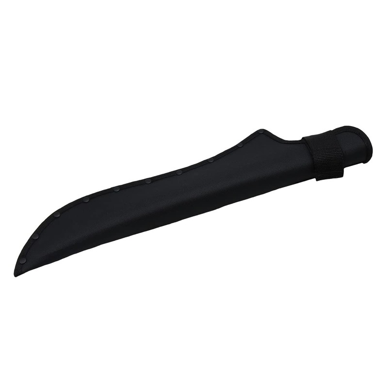 Grip 11-1/4" Serrated Blade Machete with Nylon Sheath - Saw