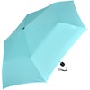 doppler Pocket Umbrella Fibre Havana Plain, aqua blue, 90 cm,