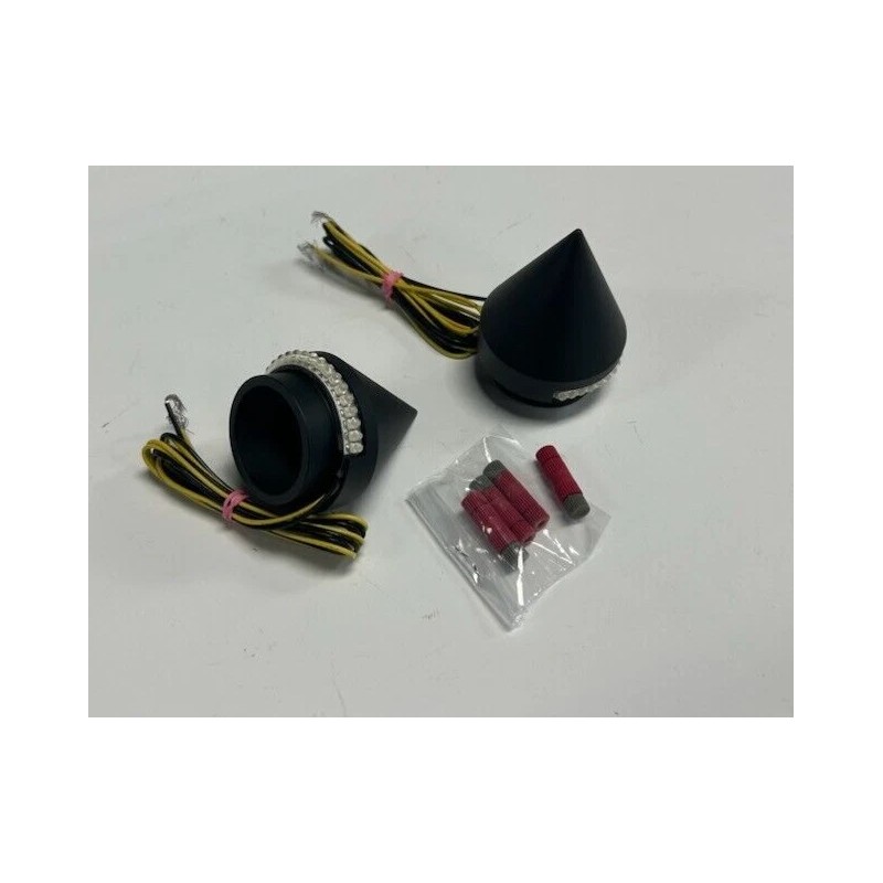 VICTORY MOTORCYCLE LED FORK SPIKE FRONT TURN SIGNAL INDICATOR RELOCATION