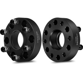 SCITOO 2X 1.5 inch 6 Lug Wheel Spacers Hubcentric 6x5.5 to 6x5.5 14x1.5 Studs for Savana 1500 Wheel spacers for Sierra 1500 Wheel spacers for Escalade EXT Wheel spacers for Tahoe Wheel spacers