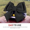 Downhill 1 PC Motorcycle Bow Helmet, Cute Bow Detachable Helmet
