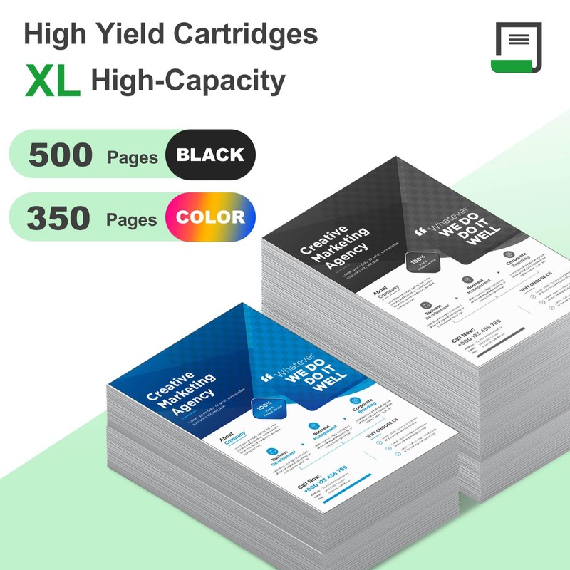 CINKCOCO 604XL 604 Printer Cartridges Multipack Compatible with Epson 604