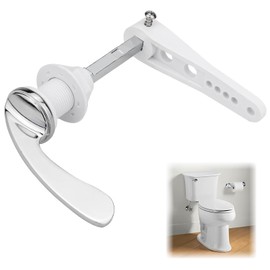 Esteopt Toilet Flush Handle Replacement,Alloy Handles Lever,toilet flush tank lever,Universal Handle,Alloy Handles,toilet cistern handle for Wc Cistern Tank