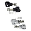 Riloer 2x Footrest Support Mount Clevis Compatible with Harley Most
