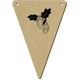 Azeeda 5 x 140mm 'Eichenblätter und Eicheln' Wimpelkette/Girlande (BN00083038)