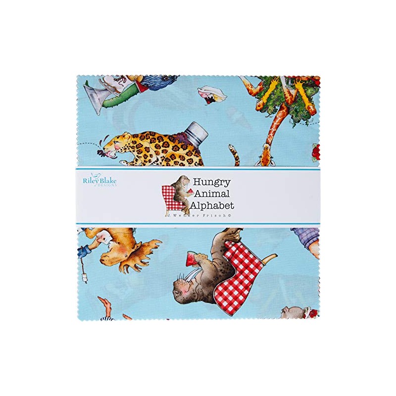 Hungry Animal Alphabet 10" Stacker by J. Wecker Frisch for