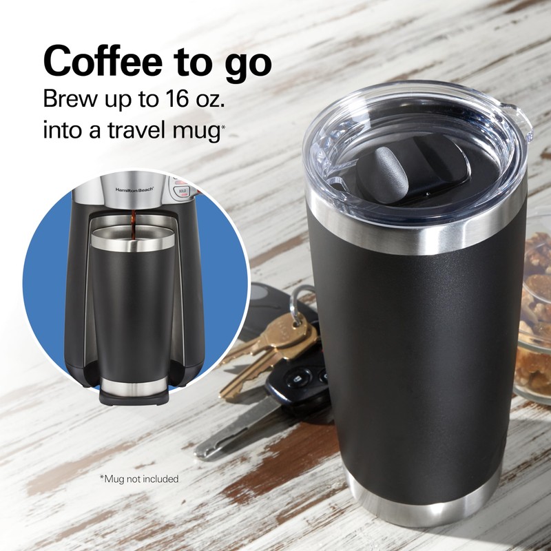 Hamilton Beach Convenient Craft Rapid Cold Brew & Hot Coffee