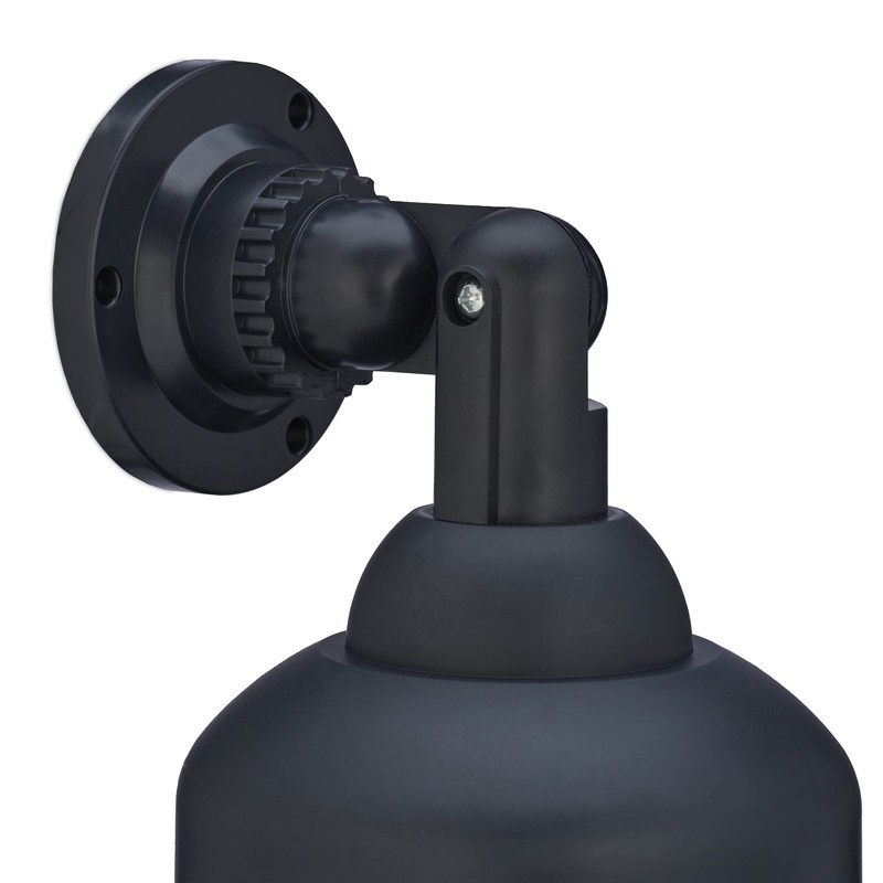 Relaxdays Camera Dummy Flashing Indoor & Outdoor Burglar Deterrent Surveillance