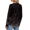 Alaroo Black Shirts Casual Flower Tops Womens Fall Fashion 2025