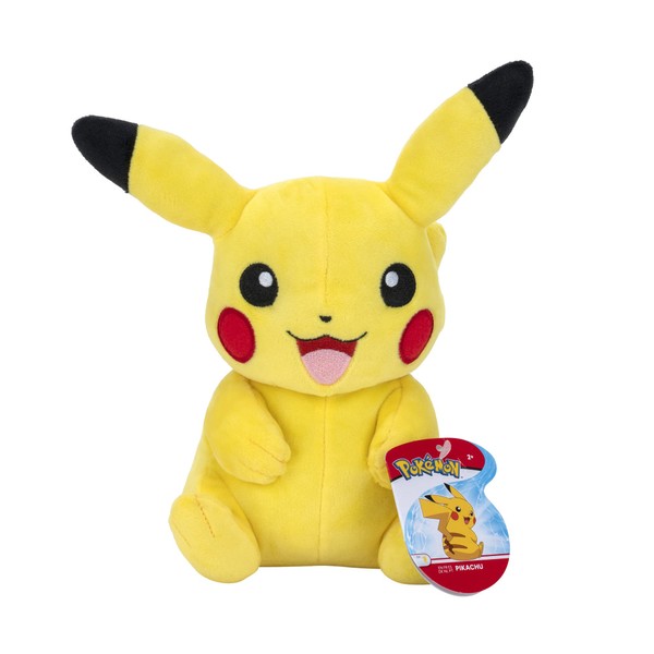 Pokemon Pokmon Official & Premium Quality 8-Inch Pikachu - Adorable,