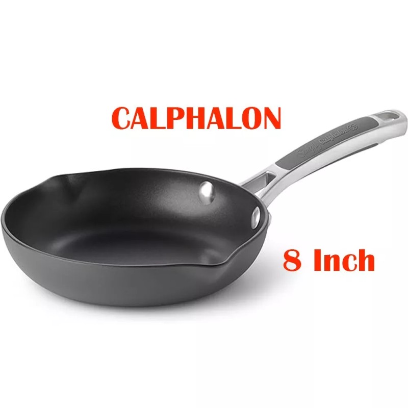 Calphalon Easy System Nonstick Omelette Pan 8" Black -2 Spouts