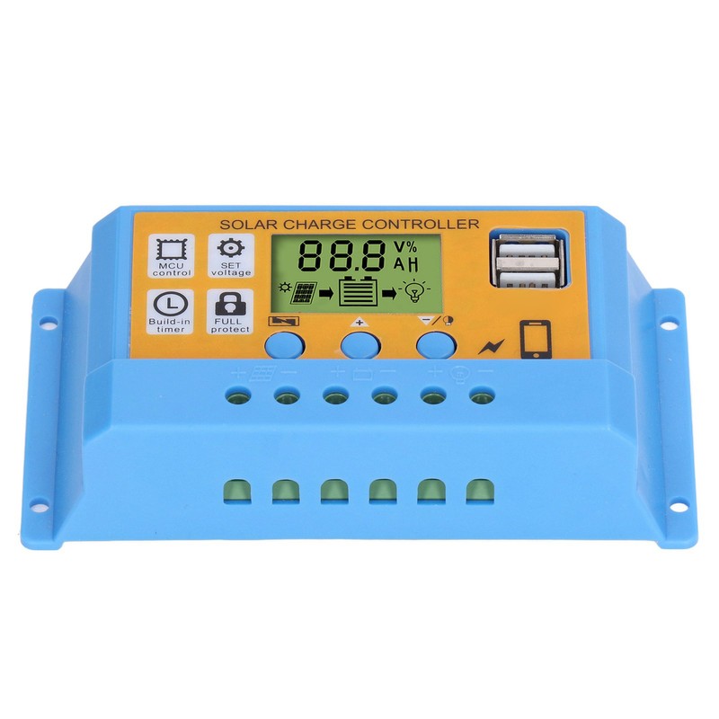 Solar Controller Digital Display Solar Panel Charge Controller Battery Intelligent