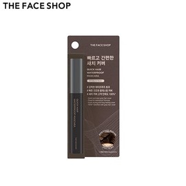 THE FACE SHOP Quick Hair Waterproof Mascara 8g, Color:01 Natural Black