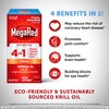 Megared Advanced 4in1 Omega-3 Fish Oil + High Absorption Krill