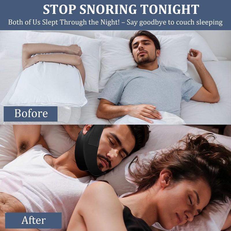Anti Snoring Chin Strap for Men&Women– Anti Snoring Devices and