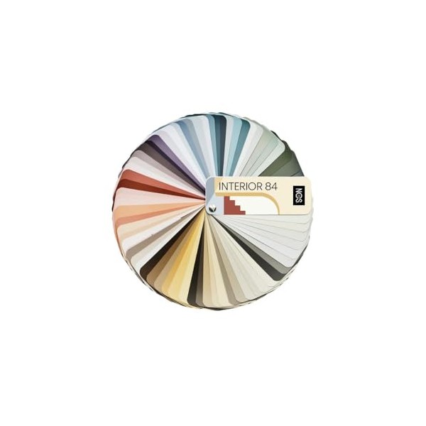 NCS Interieur 84 carefully hand-picked colours, divided into 4 colour