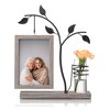 Afuly photo frame with a vase