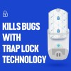Zevo Flying Insect Trap Plug-In Blue UV Light Bug Catcher