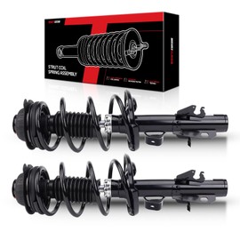 Torchbeam Premium Struts Shock Absorber Assembly for Dodge Dart 2013-2016, Front Left Right Complete Unit with Spring & Mount, OEM Replacement, Smooth Ride, Easy Bolt-On Installation 272641/272642
